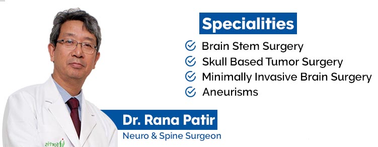 Dr. Rana Patir - Best neurosurgeon in Delhi